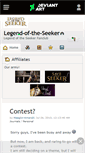Mobile Screenshot of legend-of-the-seeker.deviantart.com