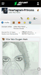 Mobile Screenshot of heartagram-princess.deviantart.com