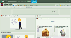 Desktop Screenshot of animegirl3333.deviantart.com