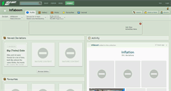 Desktop Screenshot of inflaboom.deviantart.com