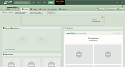 Desktop Screenshot of eeeee35602.deviantart.com