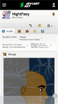 Mobile Screenshot of nightfaey.deviantart.com