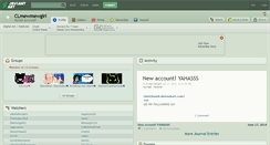 Desktop Screenshot of clmewmewgirl.deviantart.com