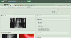 Desktop Screenshot of larsenda.deviantart.com