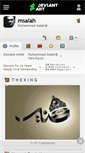 Mobile Screenshot of msalah.deviantart.com
