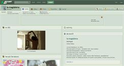 Desktop Screenshot of la-magdalena.deviantart.com