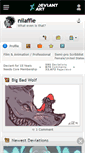 Mobile Screenshot of nilaffle.deviantart.com