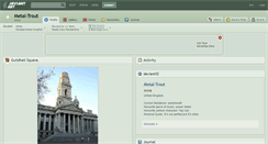 Desktop Screenshot of metal-trout.deviantart.com