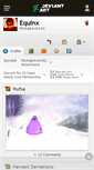 Mobile Screenshot of equinx.deviantart.com