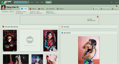 Desktop Screenshot of hana-chan18.deviantart.com