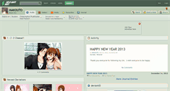 Desktop Screenshot of makouto.deviantart.com
