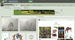 Desktop Screenshot of darkraiprincess.deviantart.com
