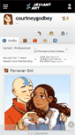 Mobile Screenshot of courtneygodbey.deviantart.com