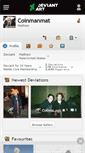 Mobile Screenshot of coinmanmat.deviantart.com