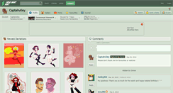 Desktop Screenshot of captainaley.deviantart.com