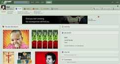Desktop Screenshot of ksx.deviantart.com