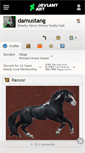 Mobile Screenshot of damustang.deviantart.com