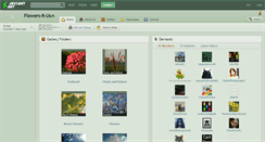 Desktop Screenshot of flowers-r-us.deviantart.com