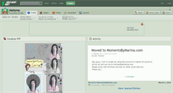 Desktop Screenshot of meioma.deviantart.com