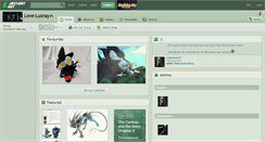 Desktop Screenshot of love-luxray.deviantart.com