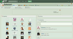 Desktop Screenshot of pandalelouch.deviantart.com