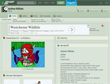 Tablet Screenshot of anime-kitties.deviantart.com