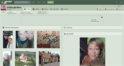 Desktop Screenshot of lullaby-gardens.deviantart.com