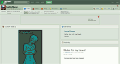 Desktop Screenshot of battletbases.deviantart.com