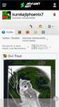 Mobile Screenshot of kurokajiphoenix7.deviantart.com