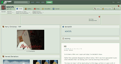 Desktop Screenshot of n3v37s.deviantart.com
