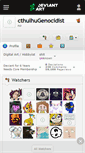 Mobile Screenshot of cthulhugenocidist.deviantart.com