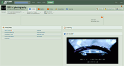 Desktop Screenshot of deep-c-photography.deviantart.com