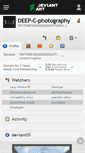 Mobile Screenshot of deep-c-photography.deviantart.com