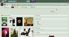 Desktop Screenshot of lzfy.deviantart.com