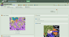 Desktop Screenshot of inthedarkrealm.deviantart.com