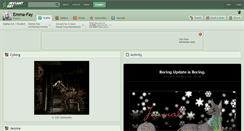 Desktop Screenshot of emma-fay.deviantart.com