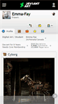 Mobile Screenshot of emma-fay.deviantart.com