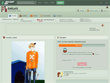 Tablet Screenshot of em0less.deviantart.com