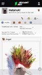 Mobile Screenshot of matanuki.deviantart.com