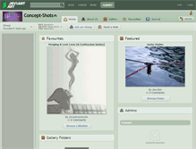 Tablet Screenshot of concept-shots.deviantart.com