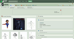 Desktop Screenshot of canavar.deviantart.com