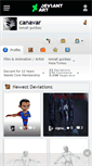 Mobile Screenshot of canavar.deviantart.com