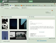 Tablet Screenshot of nellydb.deviantart.com