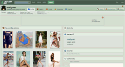Desktop Screenshot of mattyven.deviantart.com