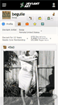 Mobile Screenshot of beguile.deviantart.com