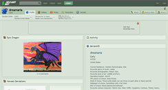 Desktop Screenshot of dreamaria.deviantart.com