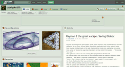 Desktop Screenshot of codelyoko200.deviantart.com