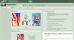 Desktop Screenshot of omutsuhetalia.deviantart.com