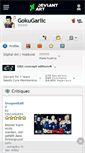 Mobile Screenshot of gokugarlic.deviantart.com