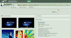 Desktop Screenshot of lilywhiteblood.deviantart.com